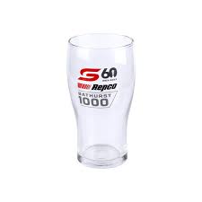 Bathurst 60th Anniversary Beer Glass