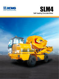 A concrete mixer has been used to mix the concrete, and wheelbarrows are used to place it. Xcmg Self Loading Concrete Mixer Slm4 Xcmg Pdf Catalogs Technical Documentation Brochure
