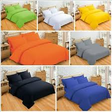 plain dyed duvet quilt cover bedding