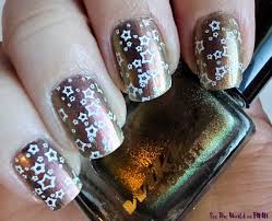 manicure monday duochrome star nails