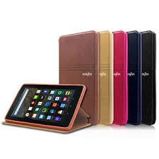 Easy to install and take off 3. Folio Magnetic Leather Cover Case For Amazon Kindle Fire 7 5th 7th 8th 2019 Gen Ebay