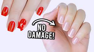 how to actually remove gel nail without