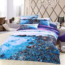 beach purple bedding sets duvet cover