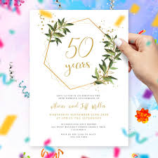 anniversary invitations customize