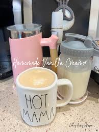 homemade vanilla coffee creamer crazy