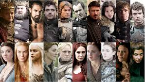 Game of thrones starring cast appearances. The Game Of Thrones Characters Poster Wilson K