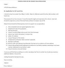 Checkout sample cover letter template here. How To Apply For Uk Tourist Visa