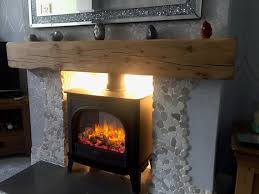 8 X 8 Oak Beam Mantle Piece Fireplace