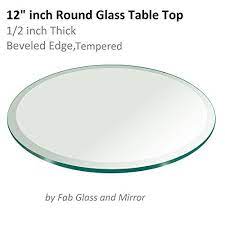tempered glass table top