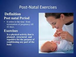 ppt post natal exercises powerpoint