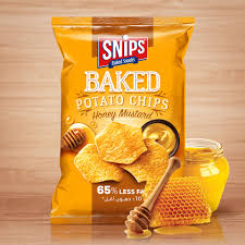 honey mustard baked potato chips snips