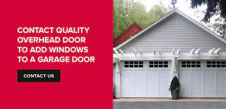 can i add windows to my garage door