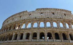 Een van de meeste bekende Romeinse bouwwerken is het colosseum in Rome