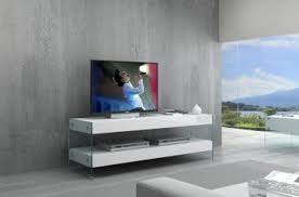 nuve small white tv unit modern tv stands