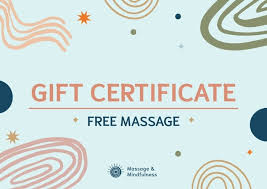 free spa gift certificate templates to