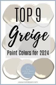 9 Best Greige Paint Colors For Your