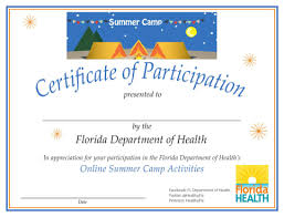 Download Camp Certificate Template For Free Formtemplate
