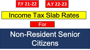 income tax slab rates for nri senior