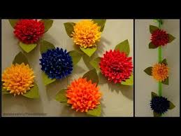 diy how to make crepe paper flowers