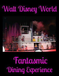 Disney World Dining Fantasmic Dining Experience