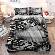 Tiger White Gs Cl Bedding Set