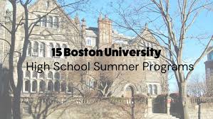 15 boston university high summer