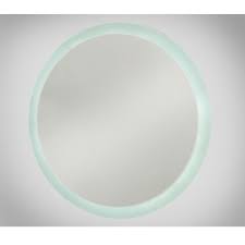 Bathroom mirrors usually come in round/circular shapes, square/rectangular shapes, and irregular, geometric shapes. Round Led Illuminated Bathroom Mirror