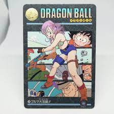 139 Bulma Great success Doradon Ball Z Card dass Visual Adventure Akira  Toriyama | eBay