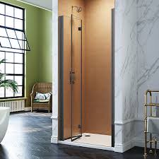 bifold pivot shower door frameless