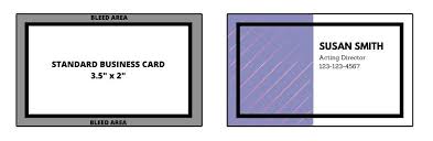 The standard size of a regular business card in the us is 3.5 x 2 inches, which makes it similar in size to most credit cards. Ultimate Business Card Size Guide For 2021 Gold Level Print