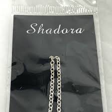new shadora silver tone floating heart