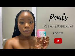 ponds cleansing balm review texture