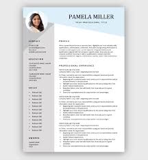 All resume and cv templates are professionally designed, so you can focus on getting the job and not worry about what font looks best. Free Resume Templates For Microsoft Word Download Now