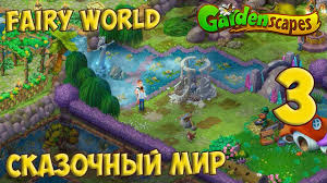 gardenscapes gameplay story fairy world