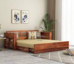 wooden sofa bed upto 70
