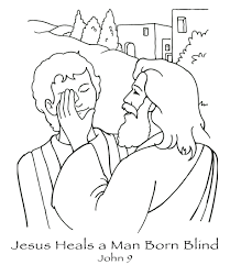 Jesus cross christ bible faith religion god christianity easter christian 3,039 free images of jesus christ / 31 ‹ ›. Jesus Heals The Blind Man Coloring Page