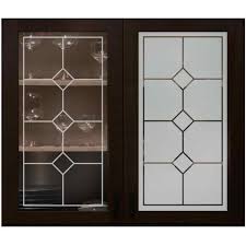 Frosted Glass Cabinets