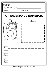 Maybe you would like to learn more about one of these? Atividade Com Numeral Seis 6 Para Imprimir
