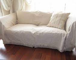 slipcover ruffled slipcover sofa cover