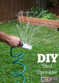 diy sprinkler system ideas for lawn