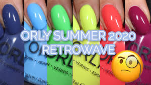 orly retrowave collection color