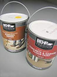 how to paint a garage floor clean and