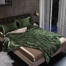 luxury bedding set with fitted sheet