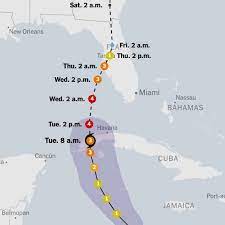 Maps: Tracking Hurricane Ian - The New ...