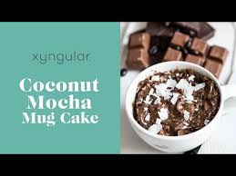coconut mocha mug cake recipe