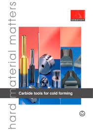 Carbide Tools For Cold Forming Ceratizit Pdf Catalogs