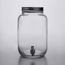 mason jar beverage dispenser 2 gallon