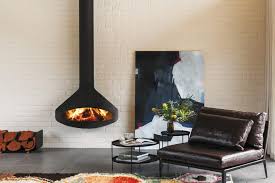 Modern Fireplace Suspended Fireplace