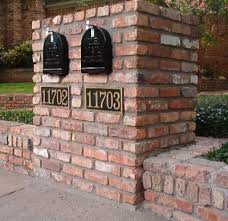 Brick Mailbox Design Options