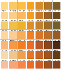 60 Abundant Pantone Color Chart Peach